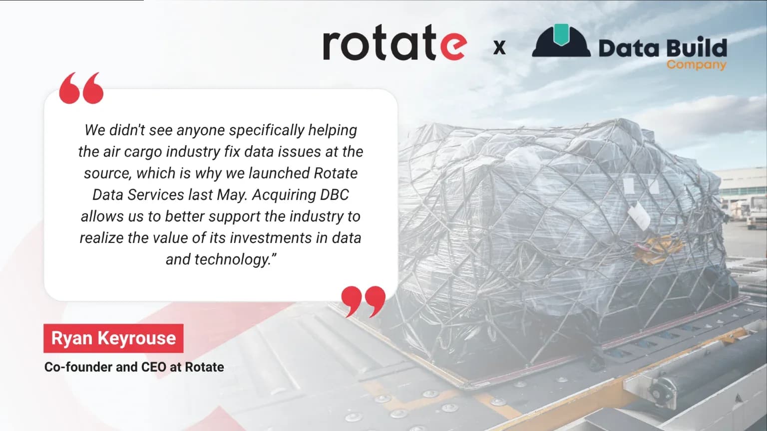 Rotate Acquires Data Build Company to Power the Launch of Rotate Data Services
