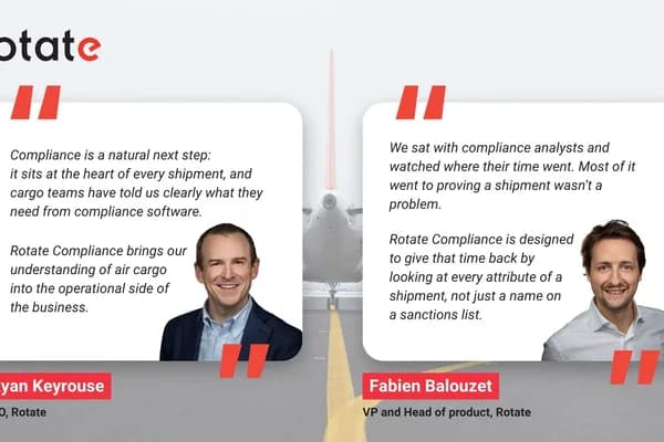 Rotate enters air cargo compliance with new screening software, built alongside major cargo airlines