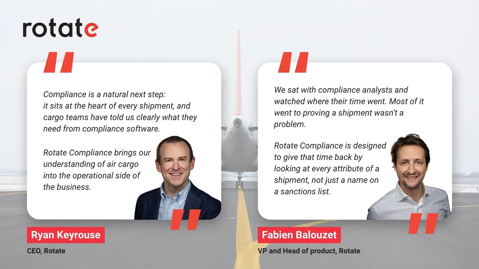 Rotate enters air cargo compliance with new screening software, built alongside major cargo airlines